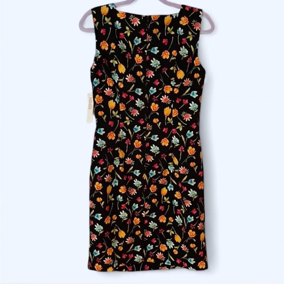 Ambition Floral Black Dress - Picture 2 of 4